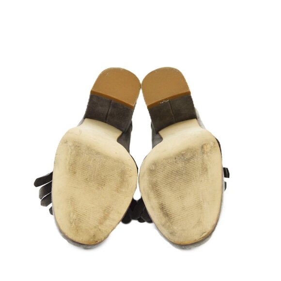 Steve Madden 'Kate' Suede Heeled Loafer #196-149 - Picture 5 of 5